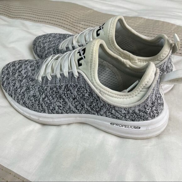 APL Techloom Phantom White Grey Sneakers 8.5 - Picture 6 of 15
